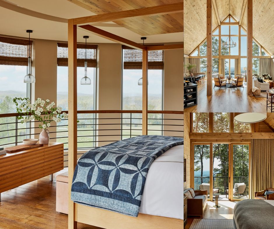 Lodge at Primland Auberge Collection interior view of suites