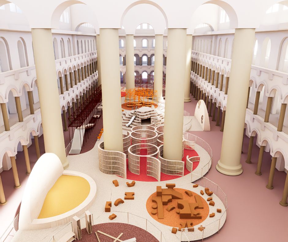 National Building Museum playground Snarkitecture DC installation