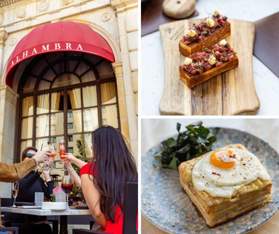 alhambra veranda wellness brunch st regis dc