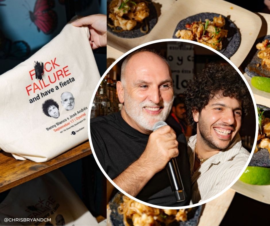 Apparently Benny Blanco and José Andrés Threw a Party in DC